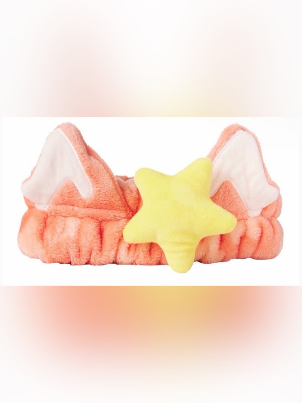 Pink 3D Teddy Plushie Spa Headband